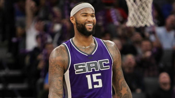 DeMarcus Cousins is happy
