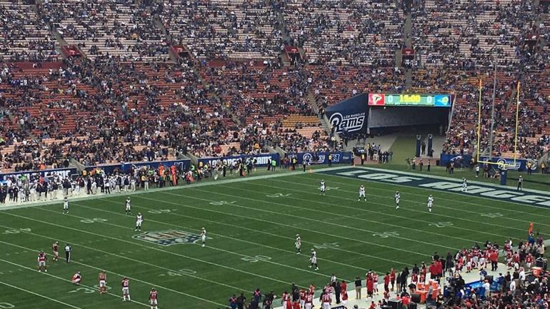 LOOK: The Rams are already drawing really small crowds in 