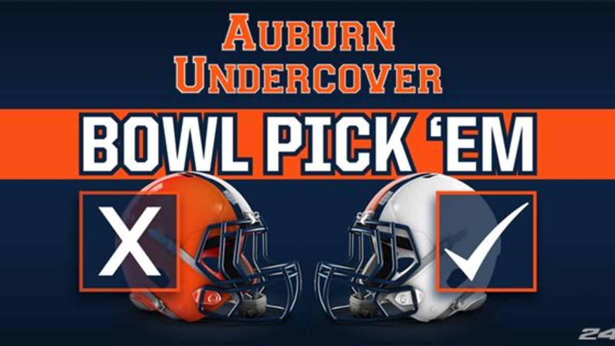 Win Prizes In The Auburn Undercover Bowl Pick Em Cbssports Com