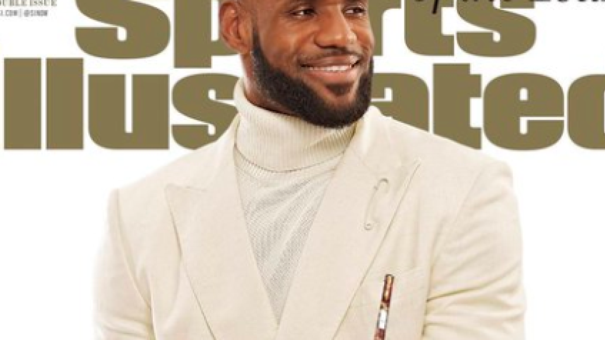 LeBron James Wears Safety Pin on Sports Illustrated Cover – The Hollywood  Reporter