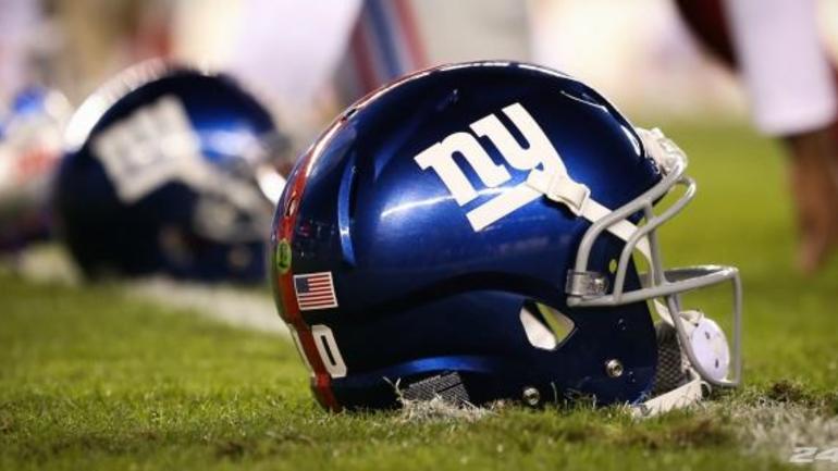 LOOK: First peek at the New York Giants Color Rush helmets 