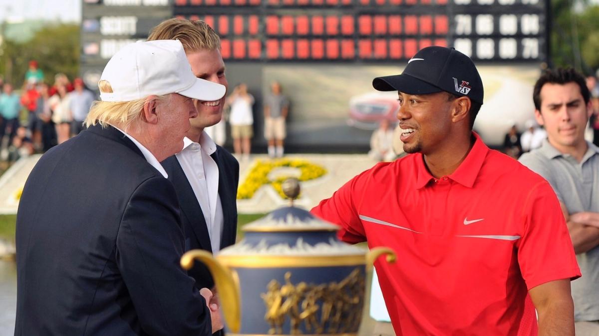 President Trump intends to award Tiger Woods with Presidential Medal of