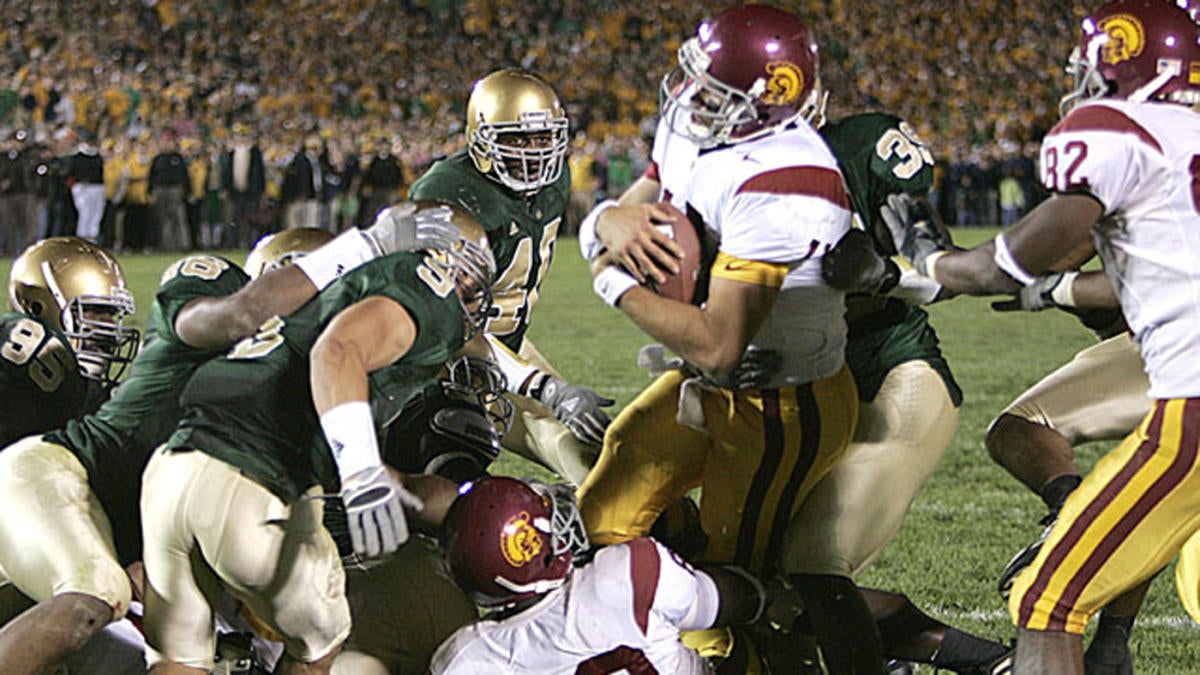 You felt the history' — Reggie Bush, Matt Leinart and Brady Quinn share USC  vs. Notre Dame memories