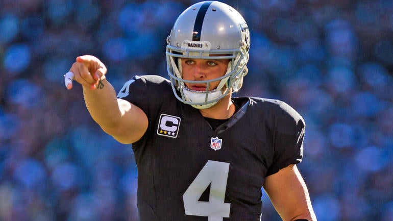 derek carr stats today