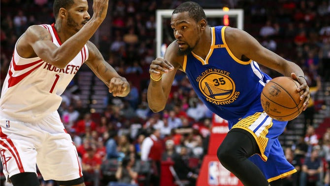 Kevin Durant against Houston