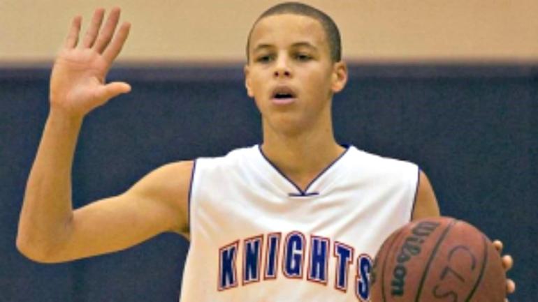 steph curry grade school