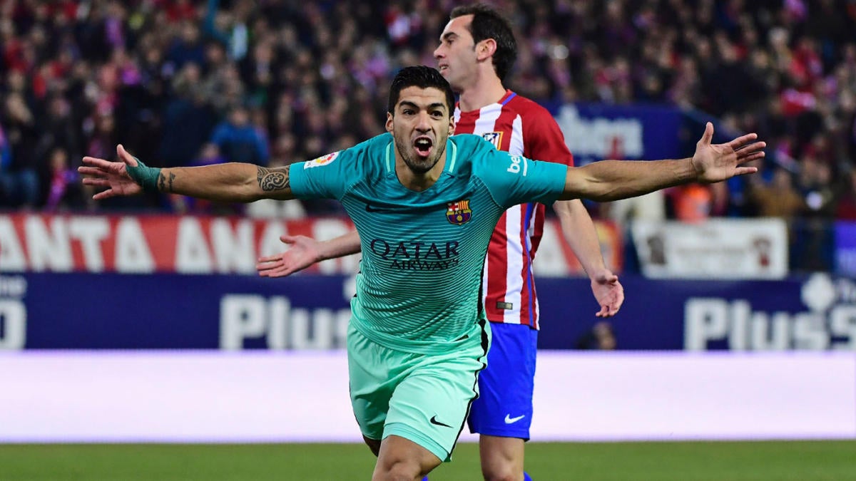 Atletico Madrid-Barcelona: Suarez takes on the world and ...