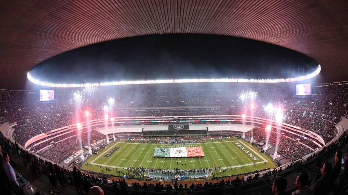 Report: Estadio Azteca, site of Patriots-Raiders game and national soccer s...
