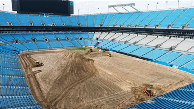 Look Bank Of America Stadium Undergoing Major Renovations