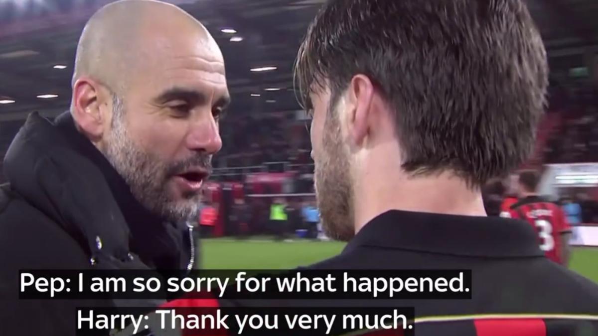 WATCH: Manchester City boss Guardiola's amazing gesture to player who ...