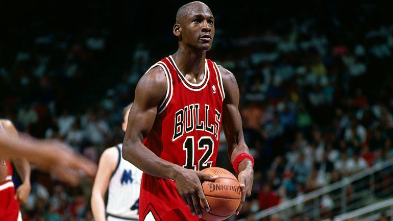 michael jordan wearing number 12 jersey