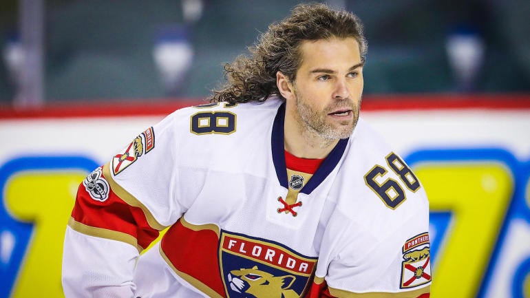 January 31, 2016: Florida Panthers forward Jaromir Jagr (68) smiles during  the NHL All-Star Game