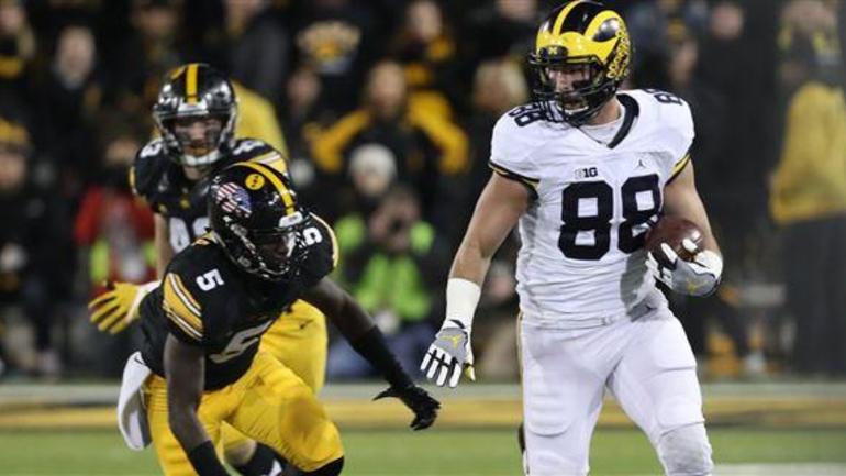 Michigan Te Jake Butts Nfl Player Comparison Where Hell