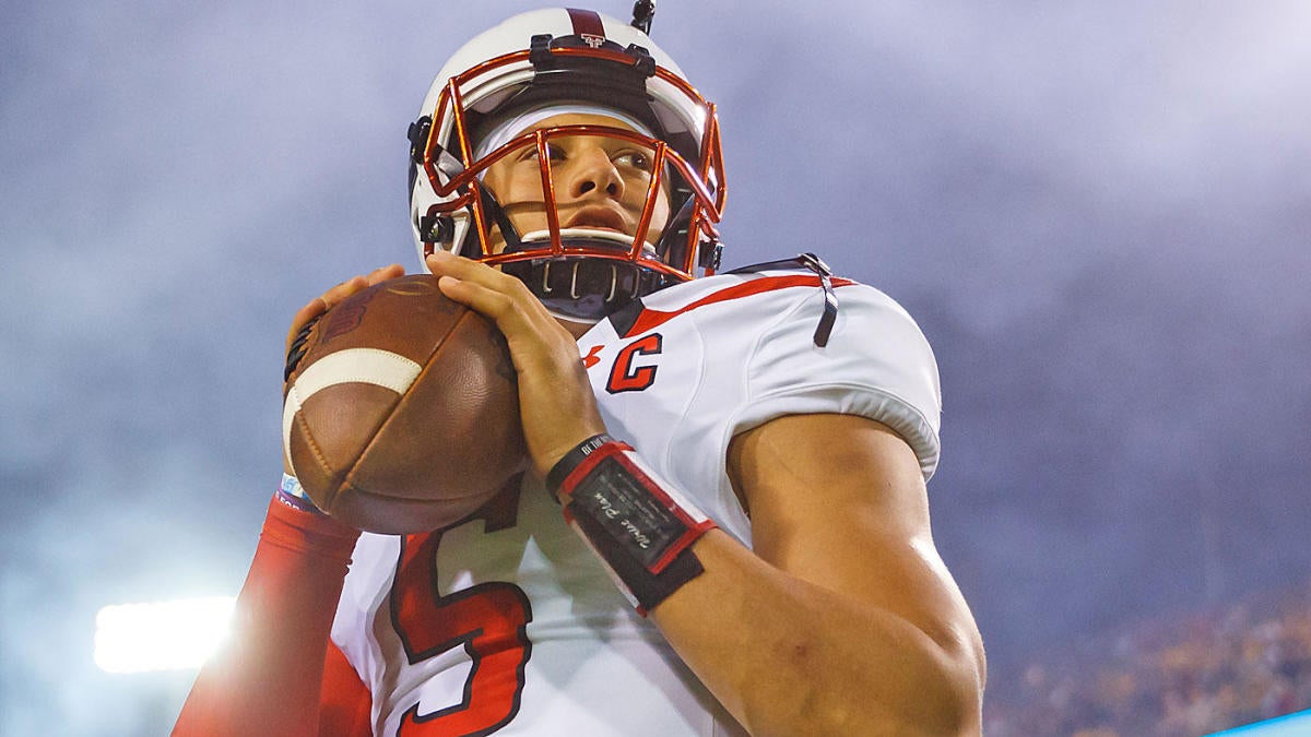 Patrick Mahomes Texas Tech Red Raiders Unsigned White Jersey