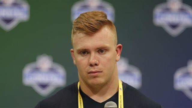 Pat Elflein Begins Nfl Combine Drills With Bench Press Cbssports Com