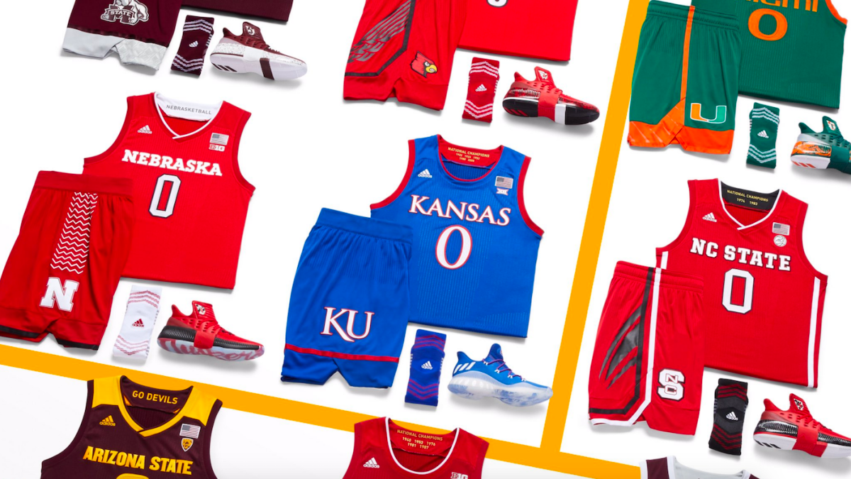 College basketball: Adidas breaks out new uniforms for March Madness 