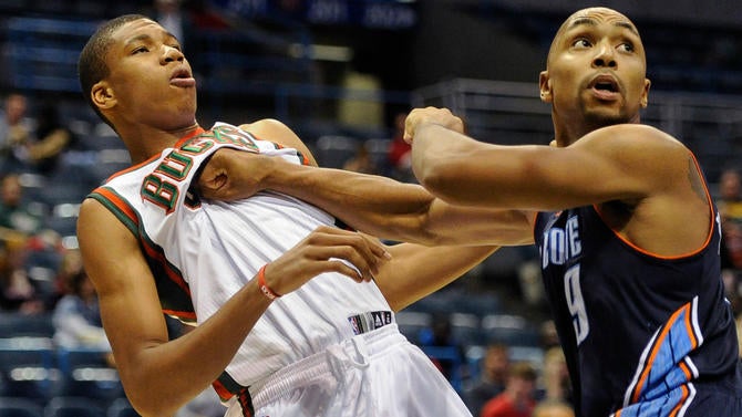 Young Giannis Antetokounmpo