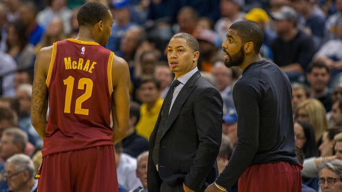 Kyrie Irving and Jordan McRae