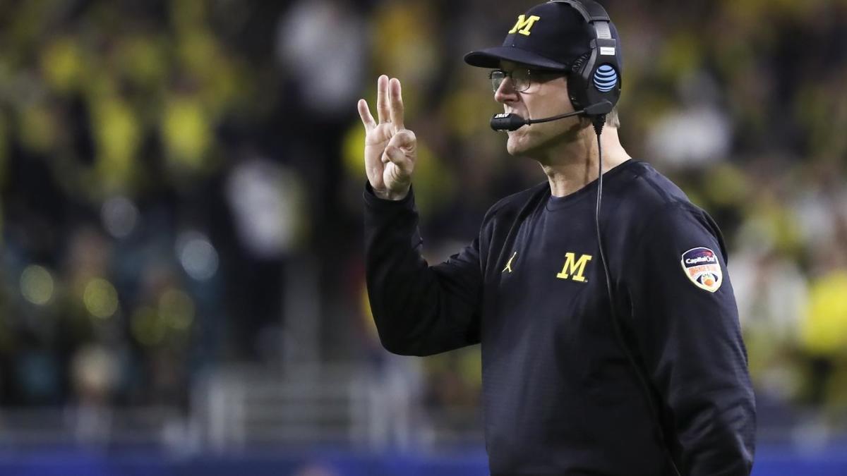 Jim Harbaugh names unlikely player as team's best OL this fall camp - Maize  n Brew