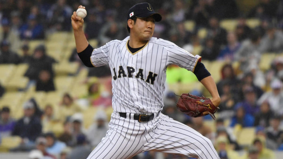 Japan pitcher Kohei Arihara posted