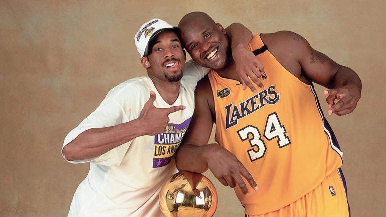 Kobe and Shaq, happy!