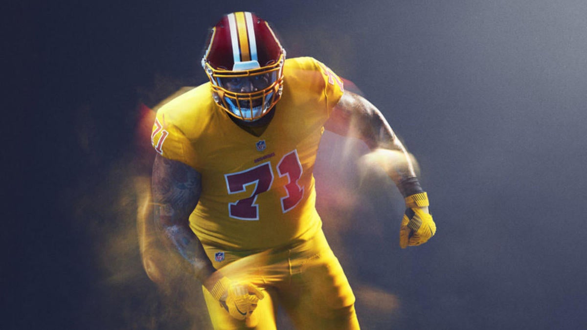 Redskins Propose Rule To Not Wear Color Rush Uniform Because It S Garish Cbssports Com