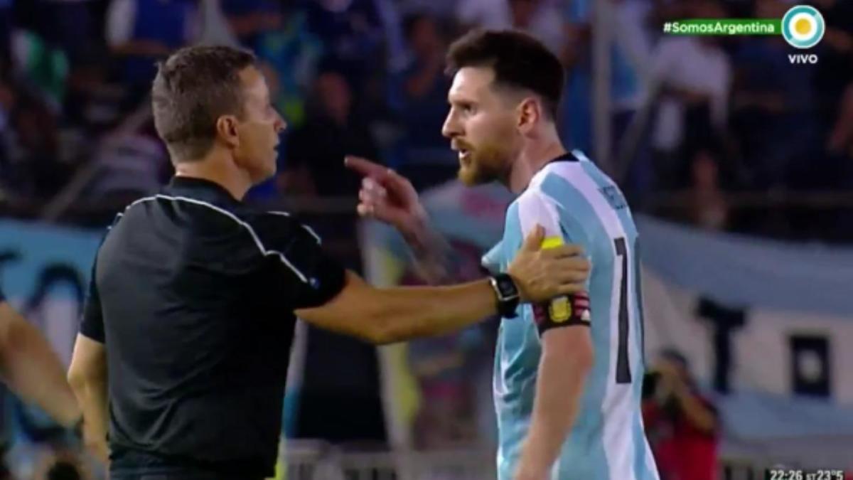 WATCH: Furious Messi Hurls Insults In Official's Face And Refuses To ...