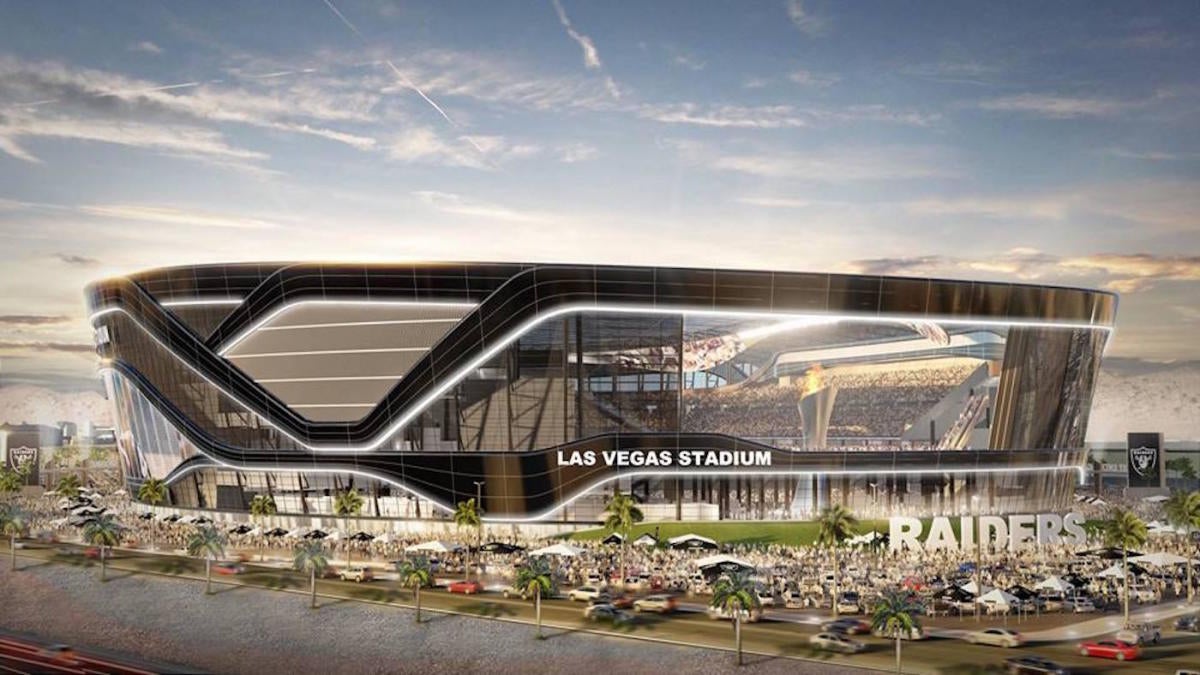 Raiders New Stadium In Las Vegas Could Be Cutting It Close For Opening Cbssports Com