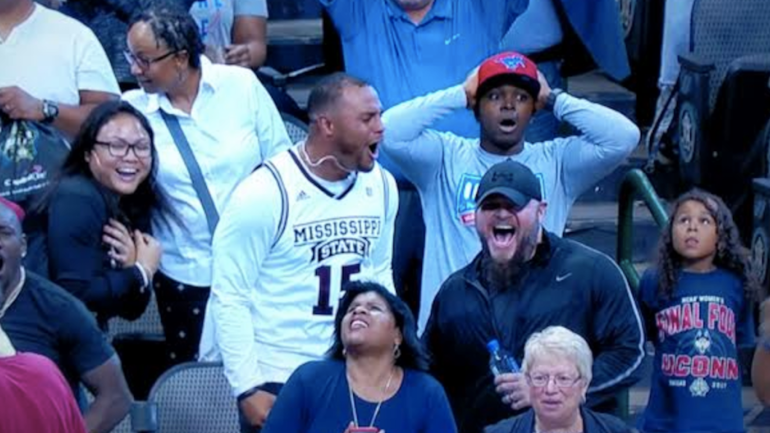 LOOK: Dak Prescott goes nuts after Mississippi State stuns ...