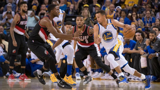 Stephen Curry Blazers