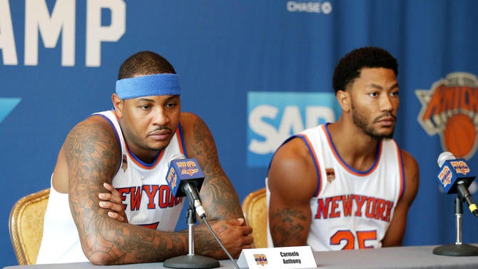 Carmelo Anthony Derrick Rose