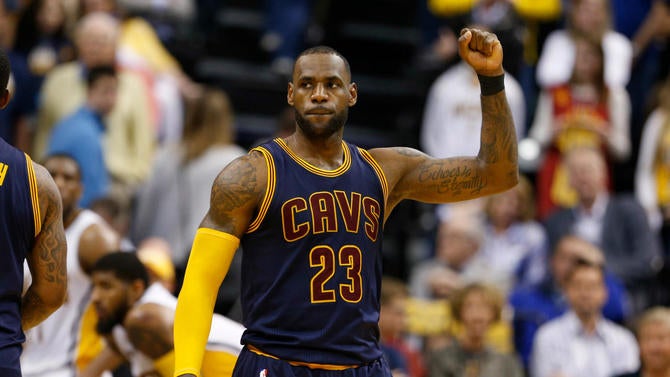 LeBron James in Indiana