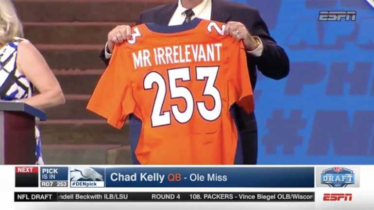 LOOK: Chad Kelly falls asleep during draft, Broncos make ...
