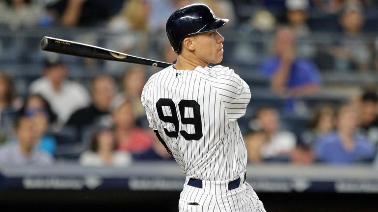 WATCH: Aaron Judge destroys a television with a mammoth ...