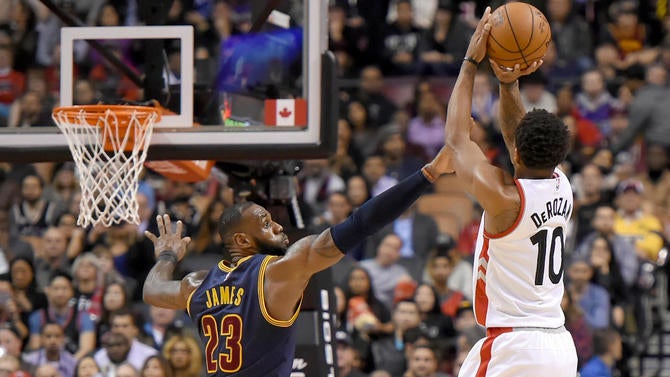 DeMar DeRozan over LeBron