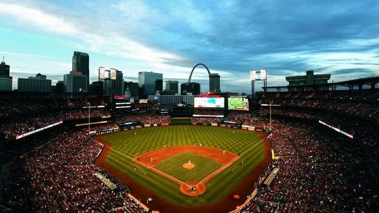 A woman was grazed by a stray bullet attending St. Louis Cardinals game at  Busch Stadium
