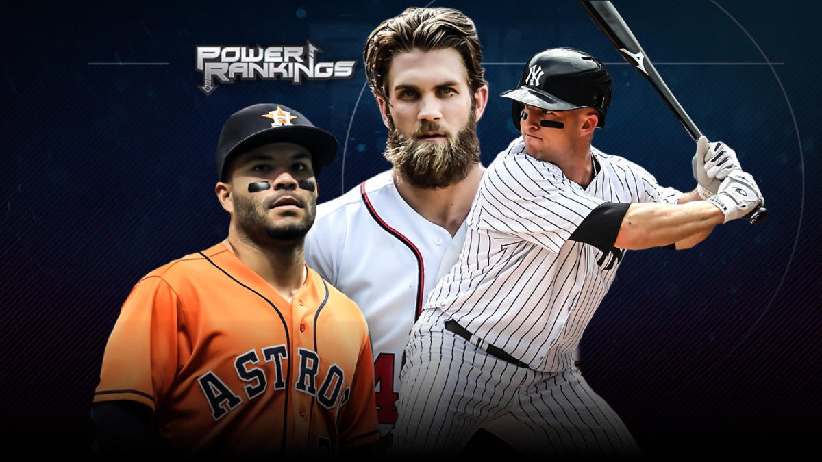 MLB Preseason power rankings REVISED  The Tower