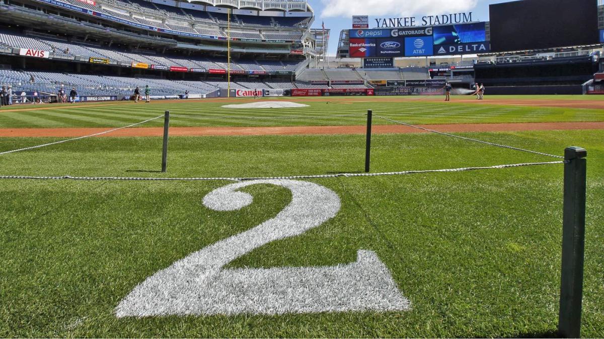 Derek Jeter Jersey Retirement (2017), retirement, New York Yankees, OTD  in 2017, the Yankees retired number 2️⃣., By New York Yankees Highlights