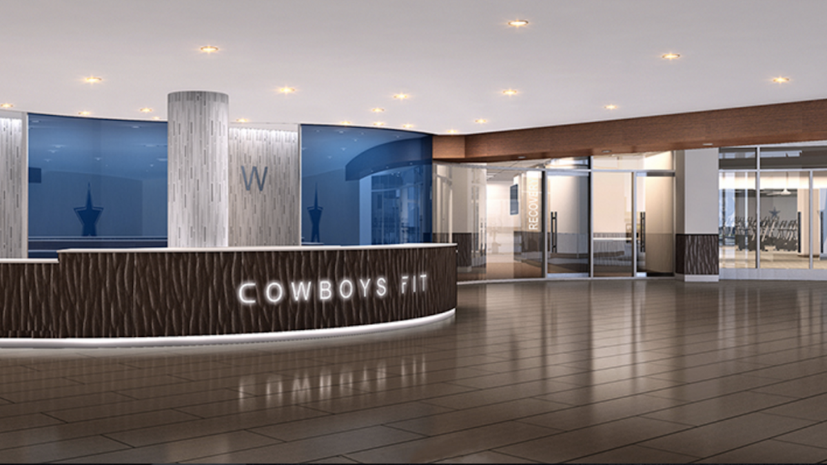 LOOK: Cowboys build an $88/month gym with rooftop pool and view of