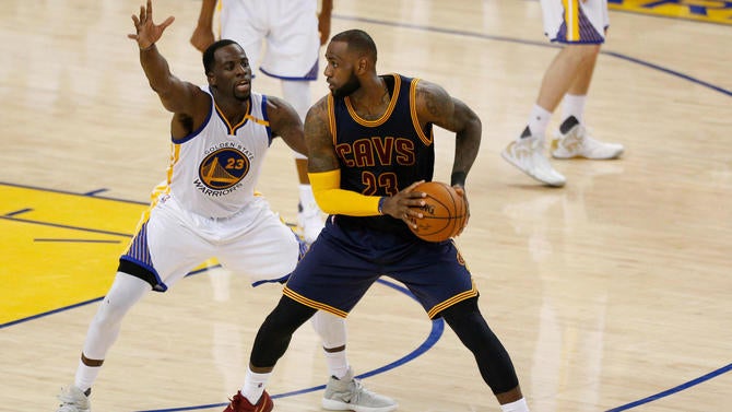 LeBron James NBA Finals Game 1