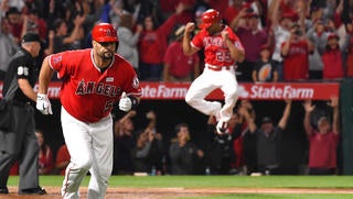 Angels slugger Albert Pujols joins the 600-homer club with a grand slam -  Los Angeles Times