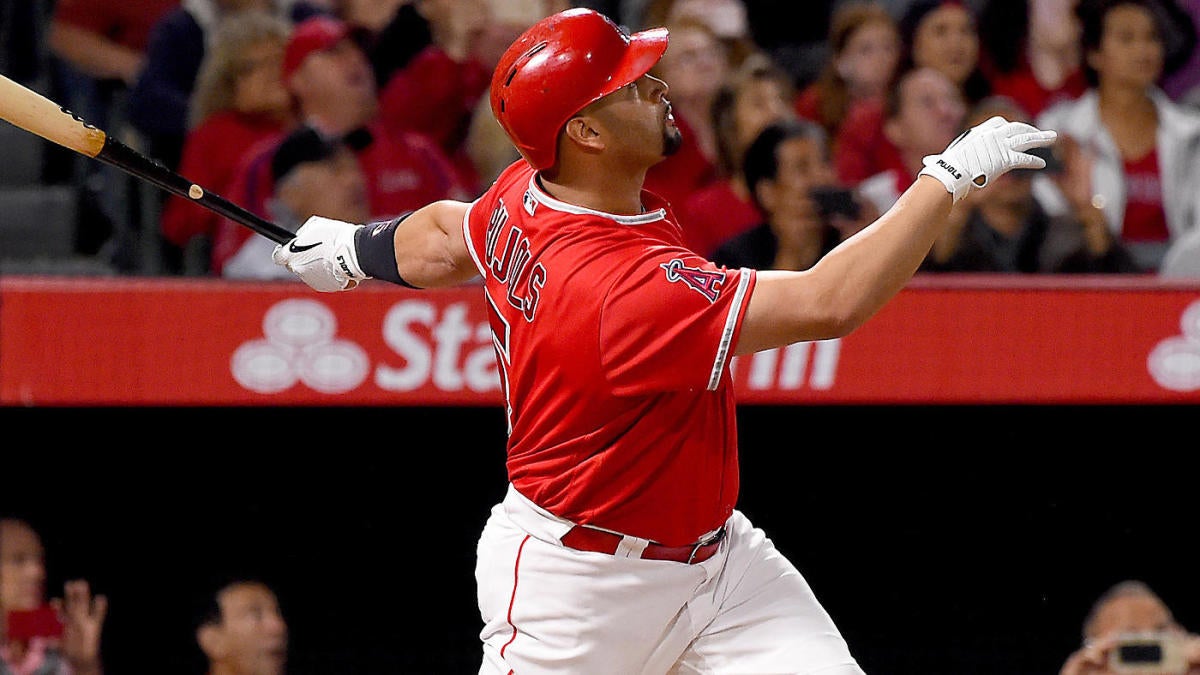 Angels slugger Albert Pujols joins the 600-homer club with a grand slam -  Los Angeles Times