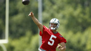 Jets quarterback Christian Hackenberg received a brutal blow heading into  the first week of the NFL season