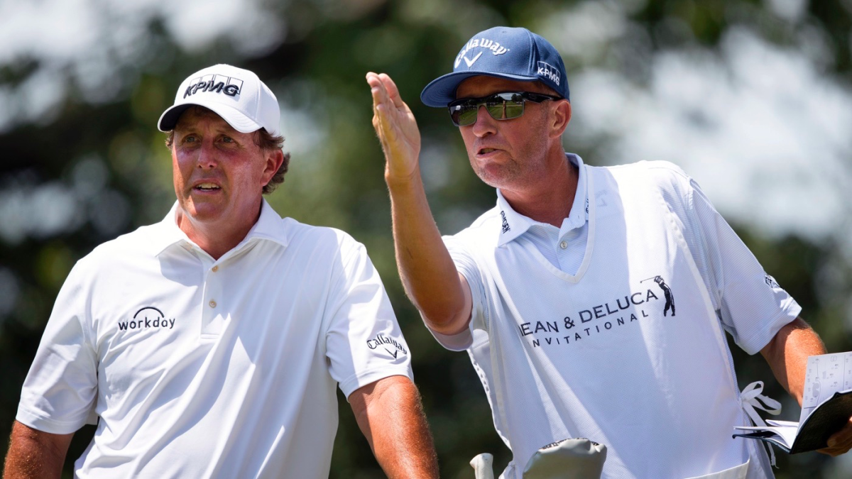 Phil Mickelson and longtime caddie Jim 'Bones' Mackay part ways after 25 - CBSSports.com