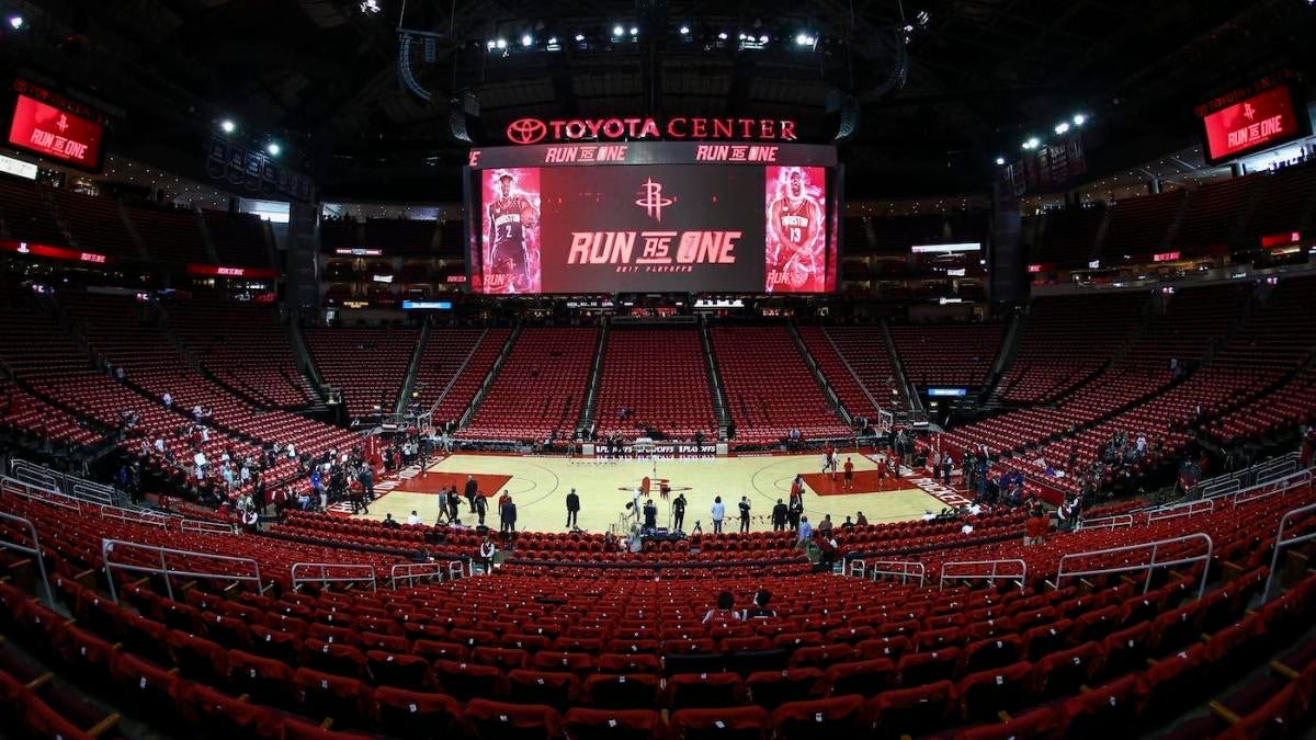 toyota center scoreboard