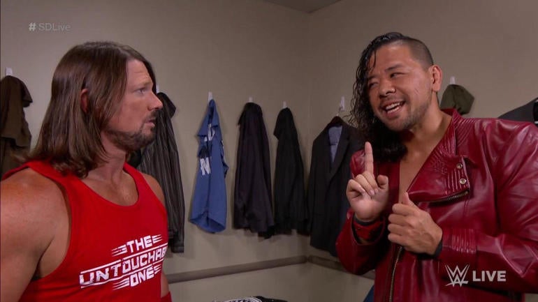 WWE SmackDown results, recap: AJ Styles, Shinsuke Nakamura tease upcoming feud