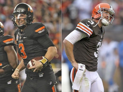 Cleveland Browns throw Brandon Weeden into the fire