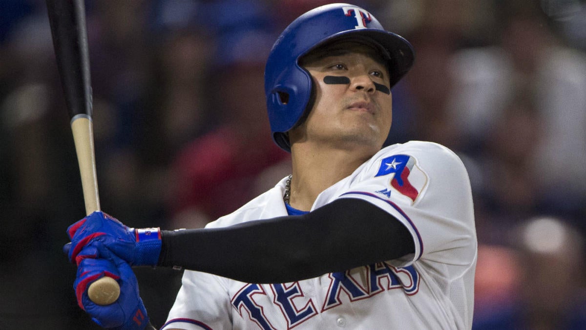 Shin-Soo Choo snaps his 0 for 10 slump with a solo shot to right for his  first ever homerun of his KBO league career. : r/baseball