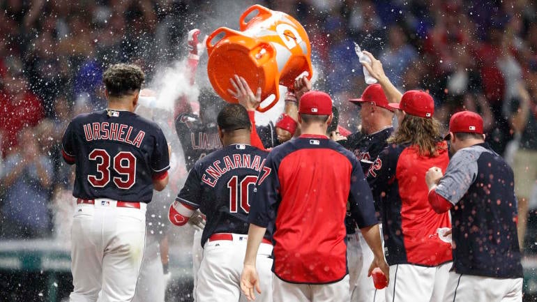 MLB Saturday scores, trade rumors, news, updates: Walk-off HRs in Cleveland, N.Y.