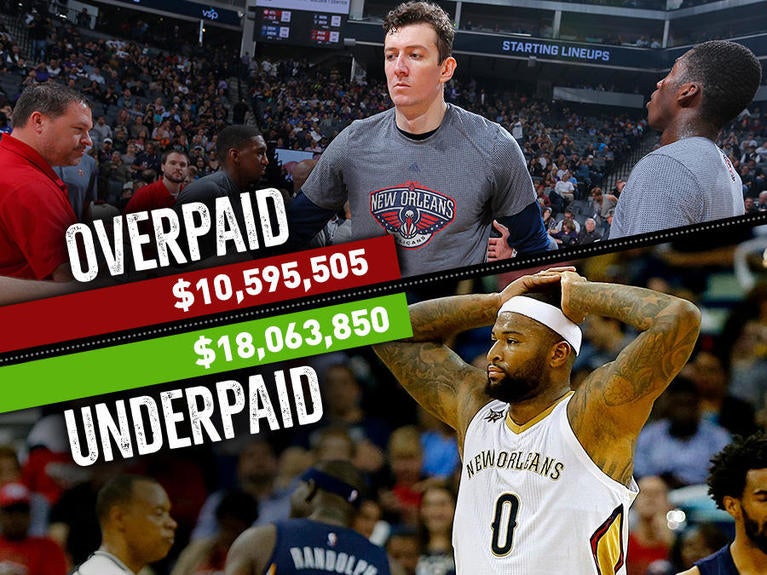 Every NBA team's most overpaid and underpaid player